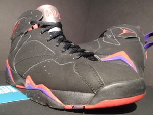 jordan 7 black red and purple