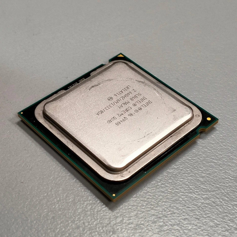 Intel Core 2 Quad Q9400 Yorkfield 32-bit LGA 775 2.66 GHz 4 core 95W CPU SLB6B - Image 3 of 4
