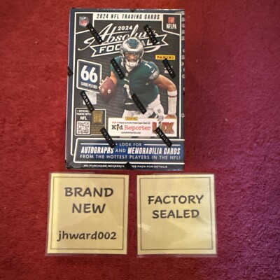 2024 Panini Absolute Football Blaster Box New Factory Sealed Free Shipping!
