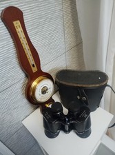 vintage regent binoculars plus vintage barometer