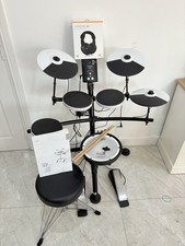 Roland TD-1KV Electronic Drum Kit With Stool, Headphones, Drumsticks And Manual