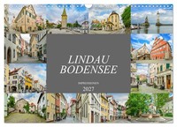 Calendar 2027 · US Version · Lindau Lake Constance Impressions (Wall Calendar 20