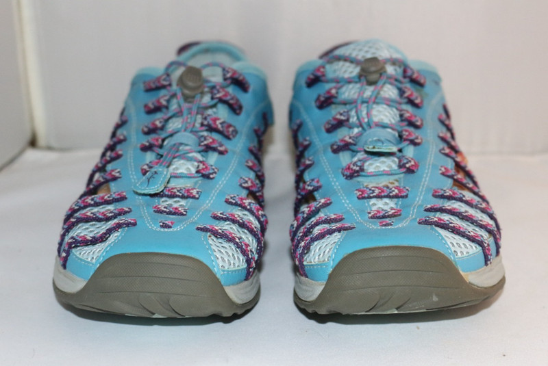 womens blue CHACO Outcross EVO2 hiking shoe US-10,UK-8,EUR-41