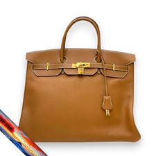 Borsa unisex Hermes Birkin 40 Togo Gold Hardware