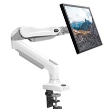 HUANUO Single Monitor Mount, 13 to 32 Inch Gas Spring Monitor Arm, Adjustab