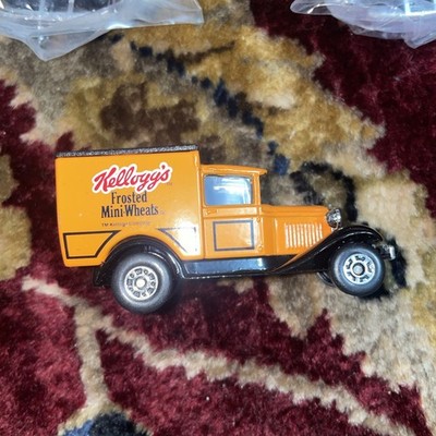 7  Matchbox Model A Ford Car Kelloggs Frosted Mini Wheats Great Condition