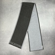 Valentino Wool Grey Scarf