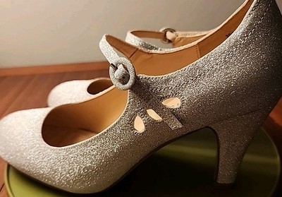 J. Adams Pixie Mary Jane Shoes Women Oxford Pumps Cute Low Kitten High Size 10