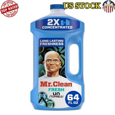 2X Concentrated Multi Surface Cleaner W/ Unstopables Fresh Scent Household New