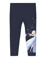 Leggings Name IT MäDchen Nmfosara Frozen, Navy Blazer, 128 Cm, Kinderbekleidung