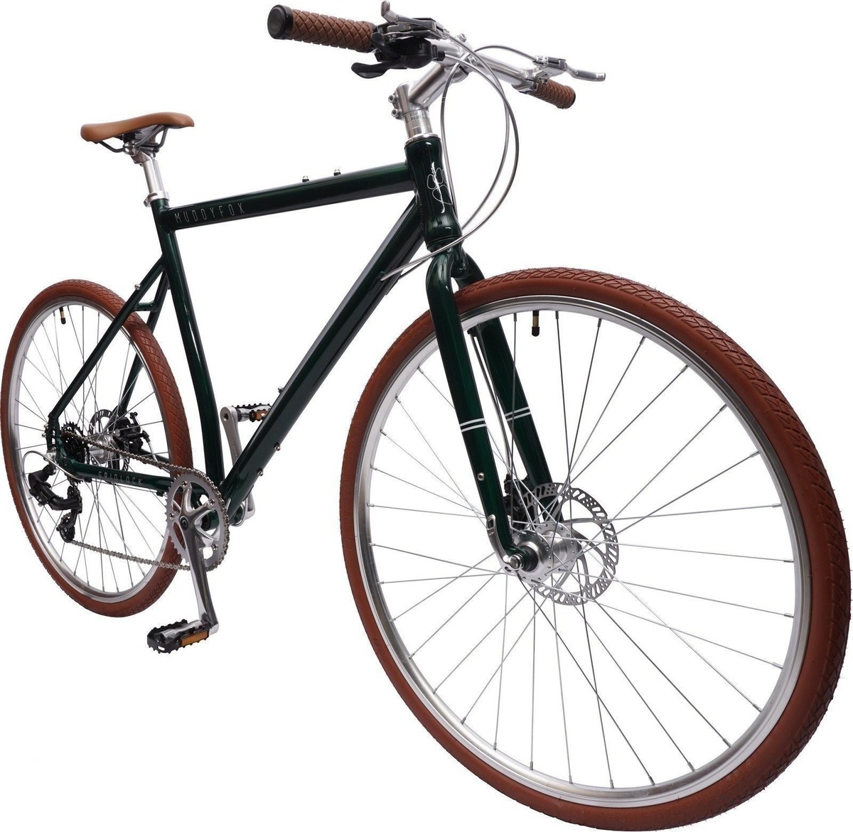 Muddy Fox Gridlock Urban Bike, 700c, Dark Green, Medium-Large | eBay
