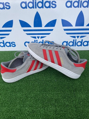 RARA 2020 ADIDAS Jogger OG SPZL Scarpe da Ginnastica Uomo Terrazza, Grigio Chiaro/Rosso UK 8 - Foto 12 di 15