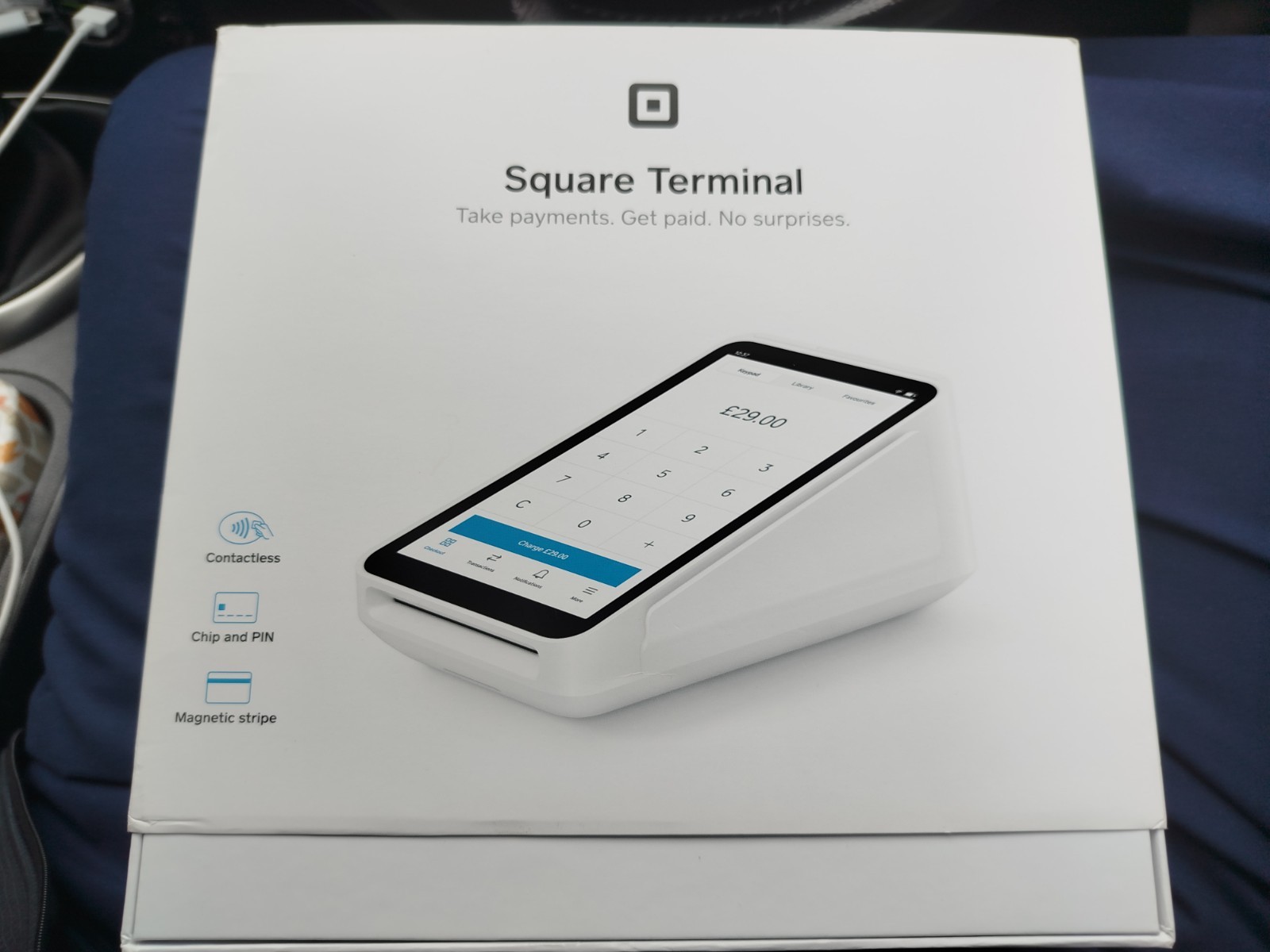Square Terminal Card Reader - Excellent Condition 