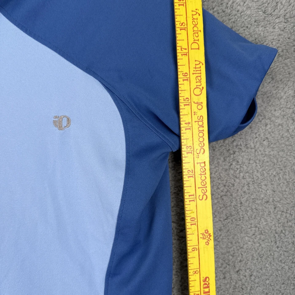 Camisa de ciclismo feminina Pearl Izumi grande S/S bolsos aquáticos 1/4 zíper - Imagem 4 de 4