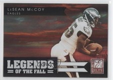 2011 Donruss Elite Legends of the Fall Black 46/99 LeSean McCoy #13 9o3
