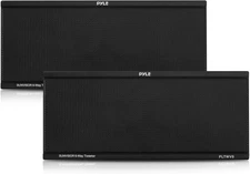 Pyle 6 Way Car Stereo Speaker-Dual 200 Watt High Powered Loud Sound Black 