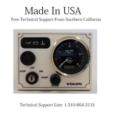Volvo Engine Marine instrument Panel B type USA Made Alternator Pick Up