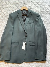 Versace Dark Green Blazer Sport Jacket NWT Jacquard