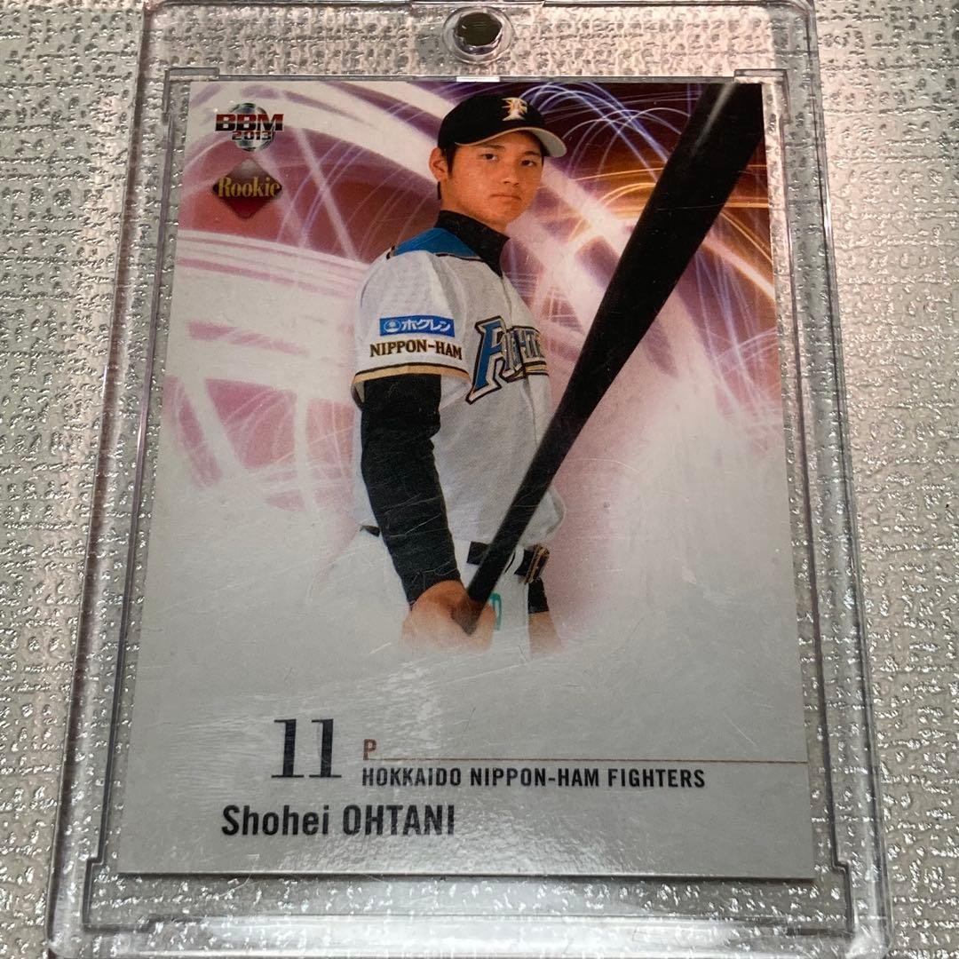 Shohei Ohtani BBM RC Rookie Edition card #WB2 Batting Nippon Ham Fighters 2013
