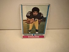 FRANCO HARRIS 1974 Vintage Card Topps #220 2nd Year PITTSBURGH STEELER HOF Good