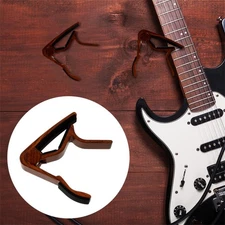 Aluminium Alloy Guitar Capo Professional Guitar Tuner Ukulele Clip-on Tuner