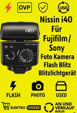 ⚡ Nissin i40 per fotocamera Fujifilm / Sony flash flash dispositivo flash ✅ IMBALLO ORIGINALE