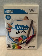 U Draw Studio Nintendo Wii Good Used Condition Video Game