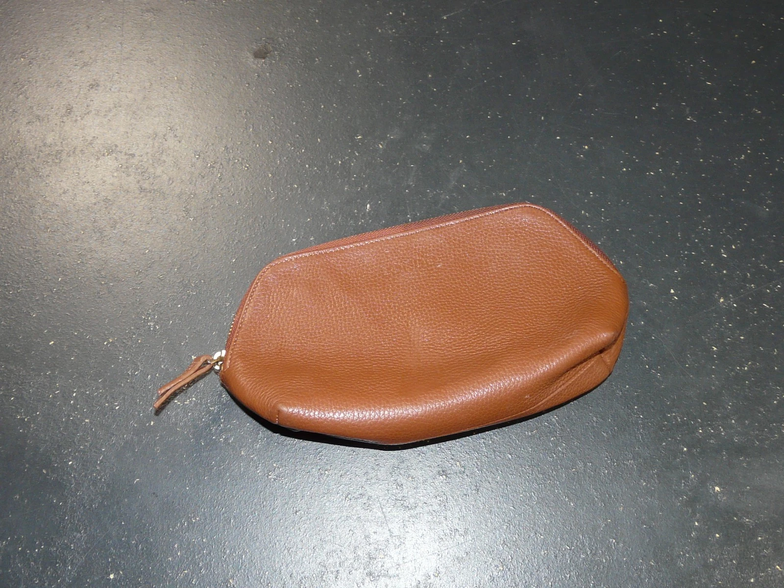 Londo Genuine Leather Makeup Bag Cosmetic Pouch Travel Organizer Toiletry