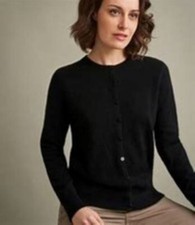 IWIE Cardigan Strickjacke  100%Cashmere IT48/50 EU44/46 D42/44 ho MaxMara Herno