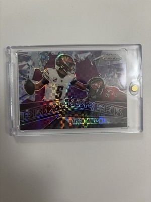 2025 Panini Prizm - Prizm Break Jayden Daniels #2 Purple Power /49