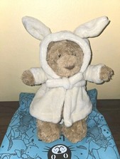 AUTHENTIC Jellycat Bathrobe Bartholomew Bear With DUSTBAG NWT HTF Genuine