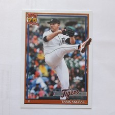 2026 Topps Series 1 1991 Topps T91-79 Tarik Skubal, Detroit Tigers
