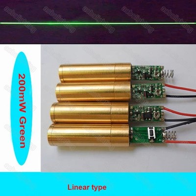 200mW DIY 532nm green Laser Diode Module/Green Straight Line Beam positioning
