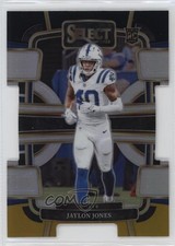 2023 Panini Select Concourse Black & Gold Prizm Die-Cut Jaylon Jones #42 2l4