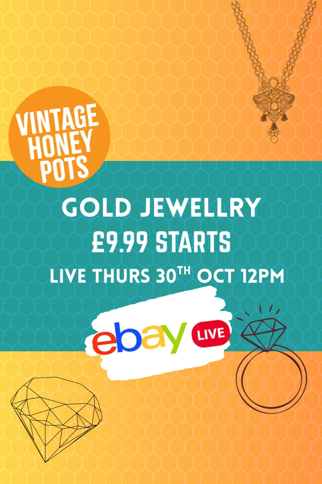Gold Jewellery £9.99 Starts LIVE Thurs 30th Nov 12pm
