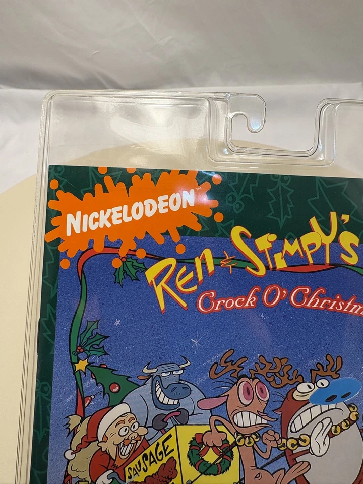 Ren & Stimpy Crock O’ Christmas Cassette Brand New Sealed Nickelodeon Rare Music - Image 4 of 4