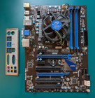 MSI Z68A-G43(G3) Motherboard, Intel Pentium G860 CPU, w/Cooler, with IO Shield