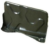 Cache sous moteur gauche pour Hyundai iX35, Tucson et Kia Sportage en ABS noir