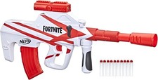 Nerf Fortnite B-AR Motorized Dart Blaster - Fortnite Converge Wrap, Motorized