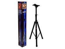MR DJ SS450B Speaker Stand Universal Black Heavy Duty Folding Tripod PRO PA DJ