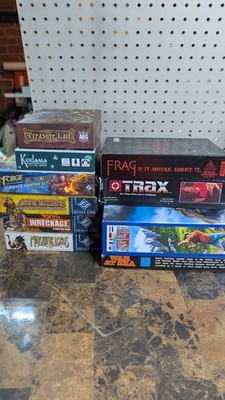 Vintage Board Game Lot RPG, Fantasy, Strategy, Tabletop Etc. Complete - Unplayed
