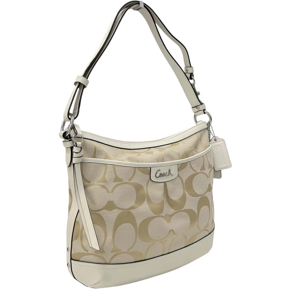Coach ショルダーバッグ ホワイト バッグ & ハンドバッグ 女性用 | eBay
