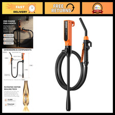 Rechargeable Fuel Transfer Pump - Battery Powered, Ultra Efficient Model X1