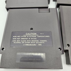 Lotto 4 giochi NES Marble Madness Skate or Die Football Super Mario Bros/Duck Hu