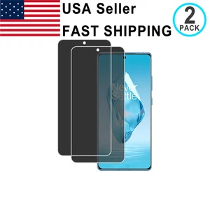 2PK Protecteur d'écran de protection de la vie privée Hydrogel pour OnePlus 7 8 8T 9 10 Pro 11 12 13R 15 Pays