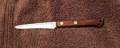Flint Stainless Steel Vanadium USA  Knife Vintage