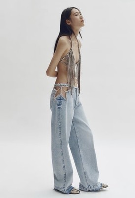 Stella McCartney x H&M CRYSTAL-STAR STRAIGHT-LEG JEANS