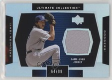 2003 Upper Deck Ultimate Collection Jersey 64/99 Kazuhisa Ishii #J-KI 0c6