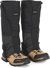 Snow Gaiters Hiking Waterproof Ankle Covers Men Women Universal Fit