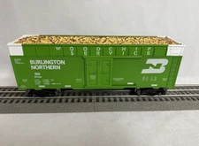 Ready Made Trains O Scale Woodchip Car Burlington Northern - RMT86428